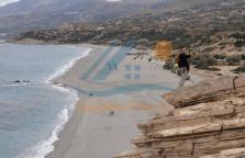 Triopetra South Crete Beachfront Grundstück zum Verkauf 2