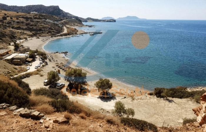 Triopetra South Crete Beachfront Grundstück zum Verkauf